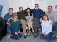 Holiday Pictures 2018-153  Kim and Ron make their Holiday Card debut... Scot, Rachel, Sean, Mona, Spencer, Kim and Ron